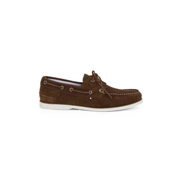 Tommy Hilfiger TH BOAT SHOE CORE SUEDE Legacy Brown male 7 (41)