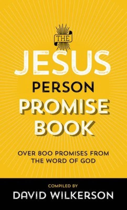 The Jesus Person Promise Book. Paperback. By David Wilkerson Books