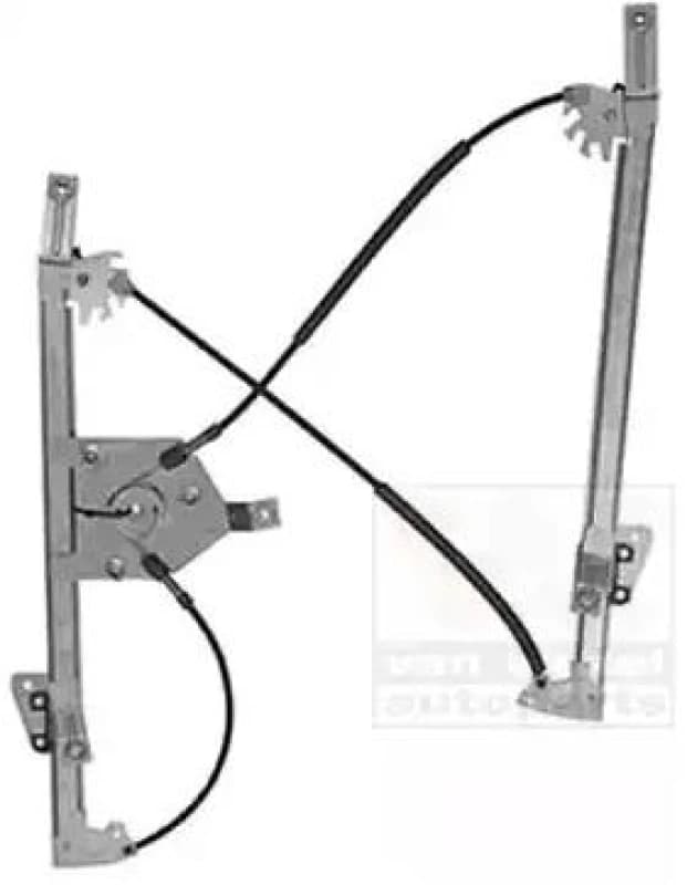 VAN WEZEL 0963262 Window regulator Right Front, Operating Mode: Electric, without electric motor Window Winder (1561)