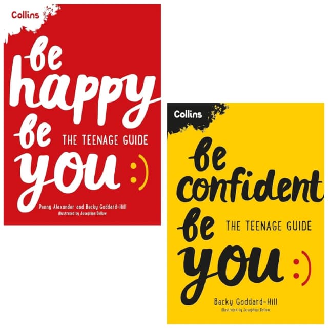 Collins Be You Series 2 Books Collection Set (Be Happy Be You, Be Confident Be You) Penny Alexander, Becky Goddard-Hill Books
