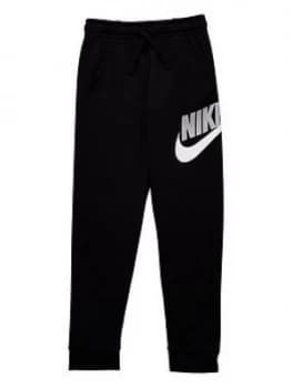 Nike Boys Nsw Club + Hbr Pant, Black, Size L