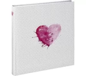 HAMA 2361 Lazise Bookbound Photo Album - 50 Pages, Pink,White