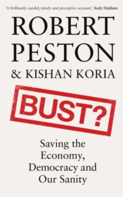 Bust? Saving the Economy, Democracy and Our Sanity Hardback