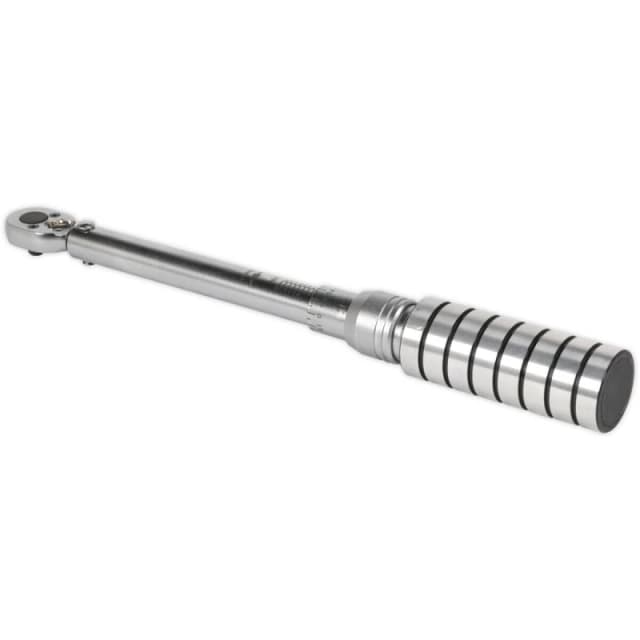 Loops Micrometer Style Torque Wrench - 1/4" Sq Drive - Flip Reverse - 4 to 20 Nm Range Multi