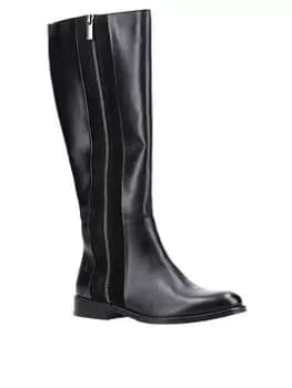 Hush Puppies Faith Knee High Boots - Black, Size 3, Women