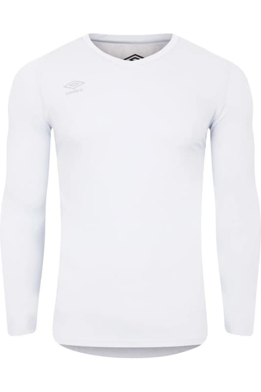 Umbro Umbro Men Elite V Neck Base Layer Top in White Size: Small White S Male 5063107690203