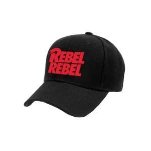 David Bowie - Rebel Rebel Baseball Cap - Black