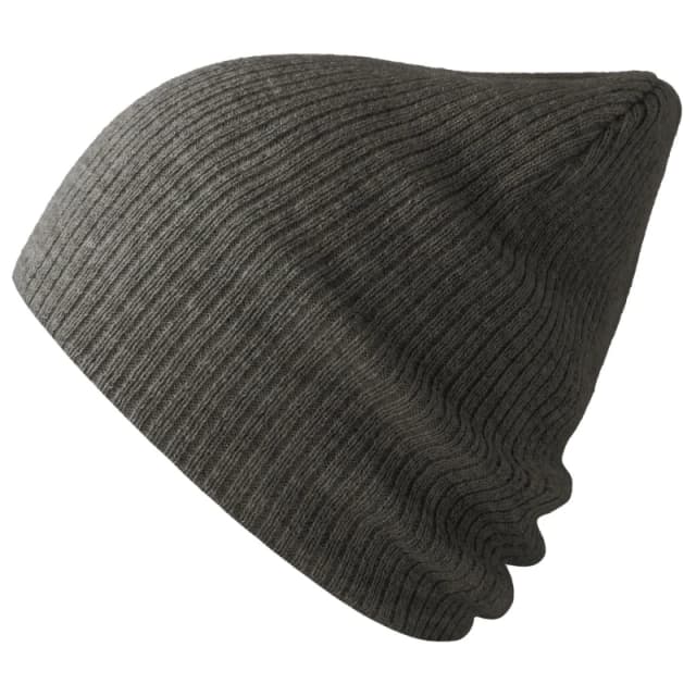 Atlantis Atlantis Men Brad Slouch Beanie in Dark Grey Dark Grey One Size Male 5063470814886