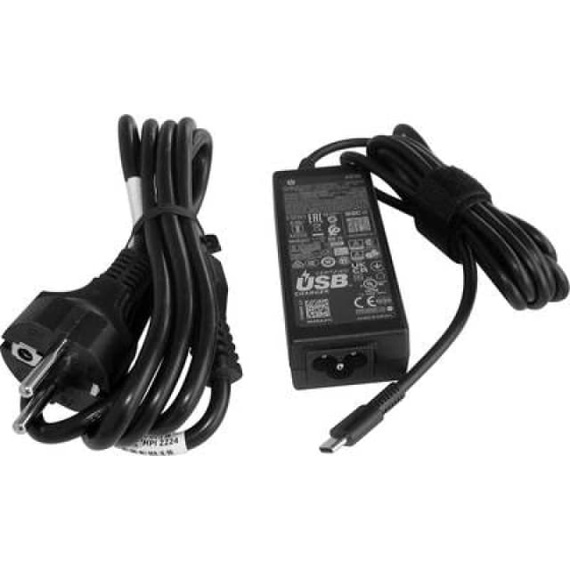 HP 45W USB-C LC Power Adapter