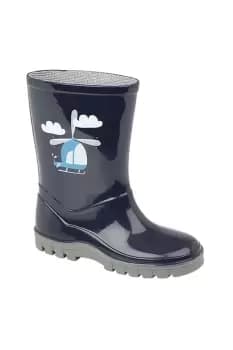 Helicopter PVC Wellington Boots