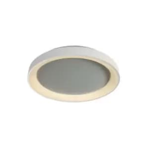 Larissa Lighting - Larissa Melnik White LED Ceiling Light 30W IP20 230V