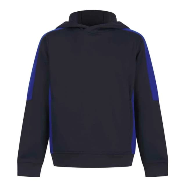 Finden & Hales Team Contrast Hoodie in Dark Navy Size: 3-4 Years Dark Navy Unisex 3-4 Years