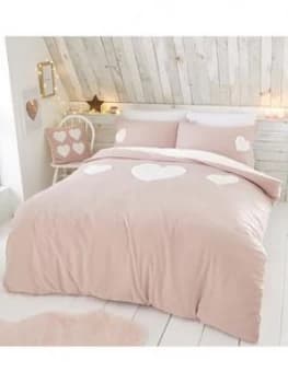 Catherine Lansfield Catherine Lansfield Cosy Hearts Duvet Set - Db