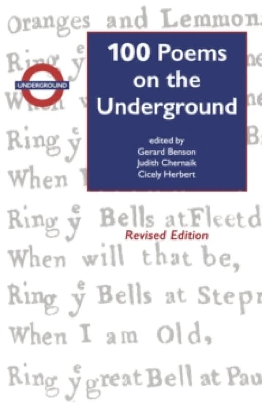 100 Poems on the Underground : 40th Anniversary Edition Paperback / softback