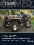 polaris sportsman 600 700 and 800 series 2002 2010