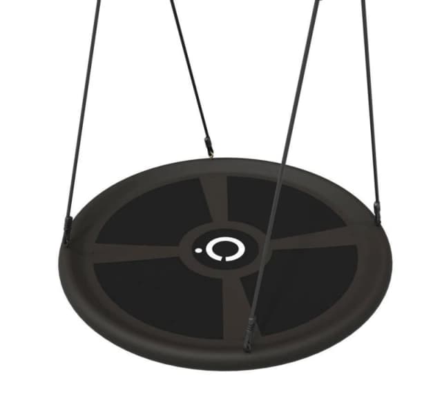 OutdoorToys Children's Nest Swing Seat - High Density Fabric in Black Unisex