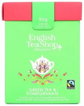 English Tea Shop Green Tea & Pomegranate Loose Tea - 80g
