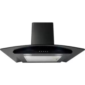 Cata 60cm Curved Extractor Hood Black