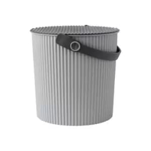 Omnioutil Storage Bucket & Lid Small LUX Grey