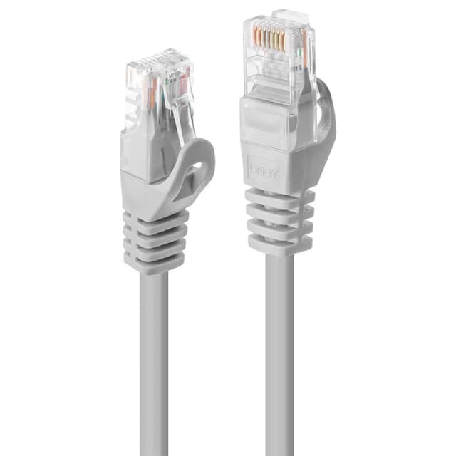 Lindy 1m Cat.5e U/UTP Network Cable. Grey