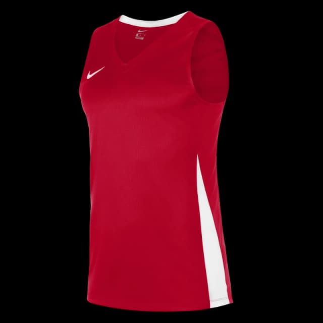 Nike Team Basketball Stock Jersey Red C657 L-T