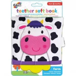 Teether Soft Farm Book First Years Toy