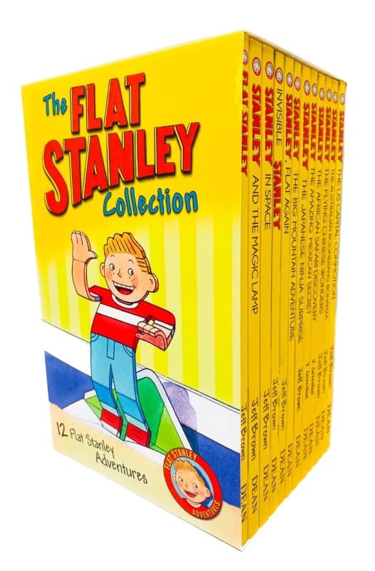 The Flat Stanley Adventures 12 Book Collection By Jeff Brown For Young Readers Everywhere Jeff Brown Books