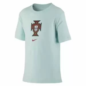 2020-2021 Portugal Evergreen Crest Tee (Mint) - Kids
