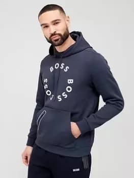 BOSS Soody 2 Overhead Hoodie, Dark Blue, Size 3XL, Men
