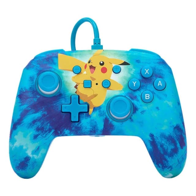 PowerA Switch Wired Controller - Tie Dye Pikachu - Multi Multi One Size