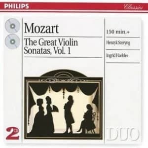 Great Violin Sonatas - Vol 1 Henryk Szeryng Ingrid Haeb by Wolfgang Amadeus Mozart CD Album