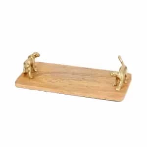 Artesa Wooden Leopard Board