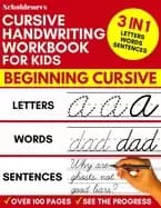 cursive handwriting workbook for kids 3 in 1 writing practice book to maste