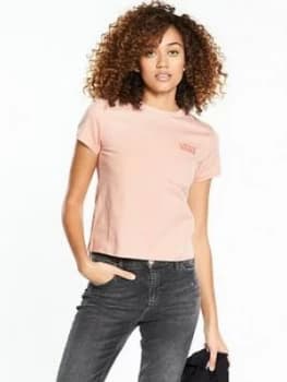 Vans Tone T Shirt Pink Size L Women