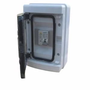 ESR IP65 Shower Consumer Unit Board - 50A 6kA MCB and 63A 30mA RCD