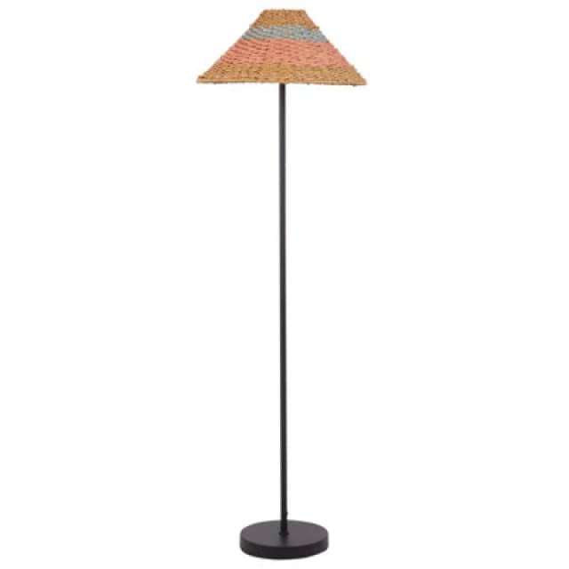 Beliani Floor Lamp Kyoga Paper Rope Beige