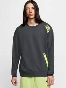 Nike Sportswear Festival Ft Crew - Dark Grey