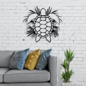 Caretta Black Decorative Metal Wall Accessory