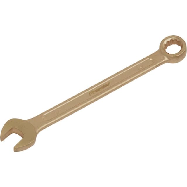 Loops 10mm Non-Sparking Combination Spanner - Open-End & 12-Point WallDrive Ring Multi