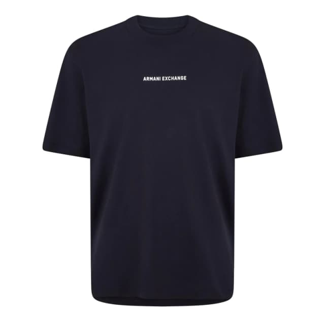 Armani Exchange Brand Graphic T-Shirt Deep Navy M