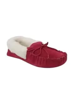 Soft Sole Wool Lined Moccasins