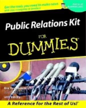 public relations kit for dummies