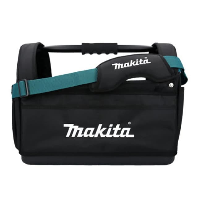Makita E-15403 Open Tool Tote Bag With Shoulder Strap & Metal Handle 490X310X365mm