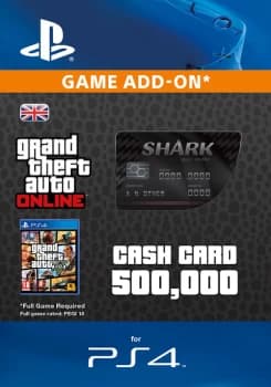 GTA V - Bull Shark Cash Card - Digital Code