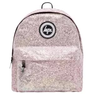 Hype Iridescent Sequin Backpack (One Size) (Grey/Pink)