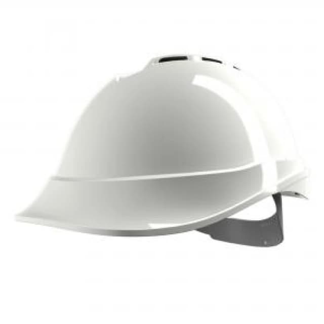 MSA V - Gard 200 Vented Safety Helmet White