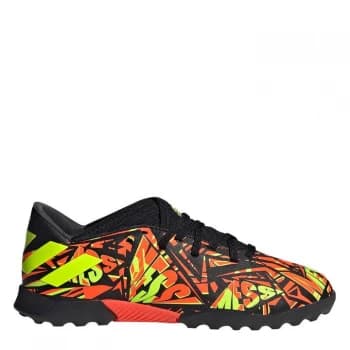 adidas Nemeziz Messi .3 Childrens Astro Turf Trainers - Red/Yellow/Blk