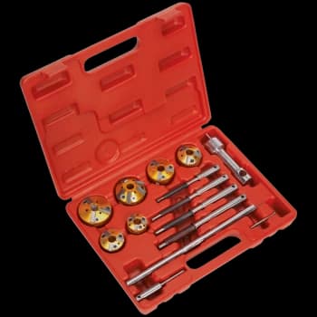 Sealey 14 Piece Inlet / Exhaust Valve Seat Cutter Kit