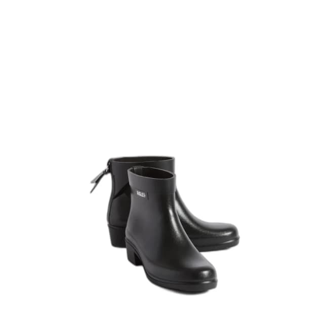 Aigle Myrica Bottil Rubber Womens Ankle Boots - Noir - Size:UK 3.5