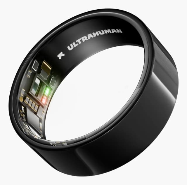 Ability Ultrahuman Ring AIR Bluetooth Smart Ring Aster Black - 9